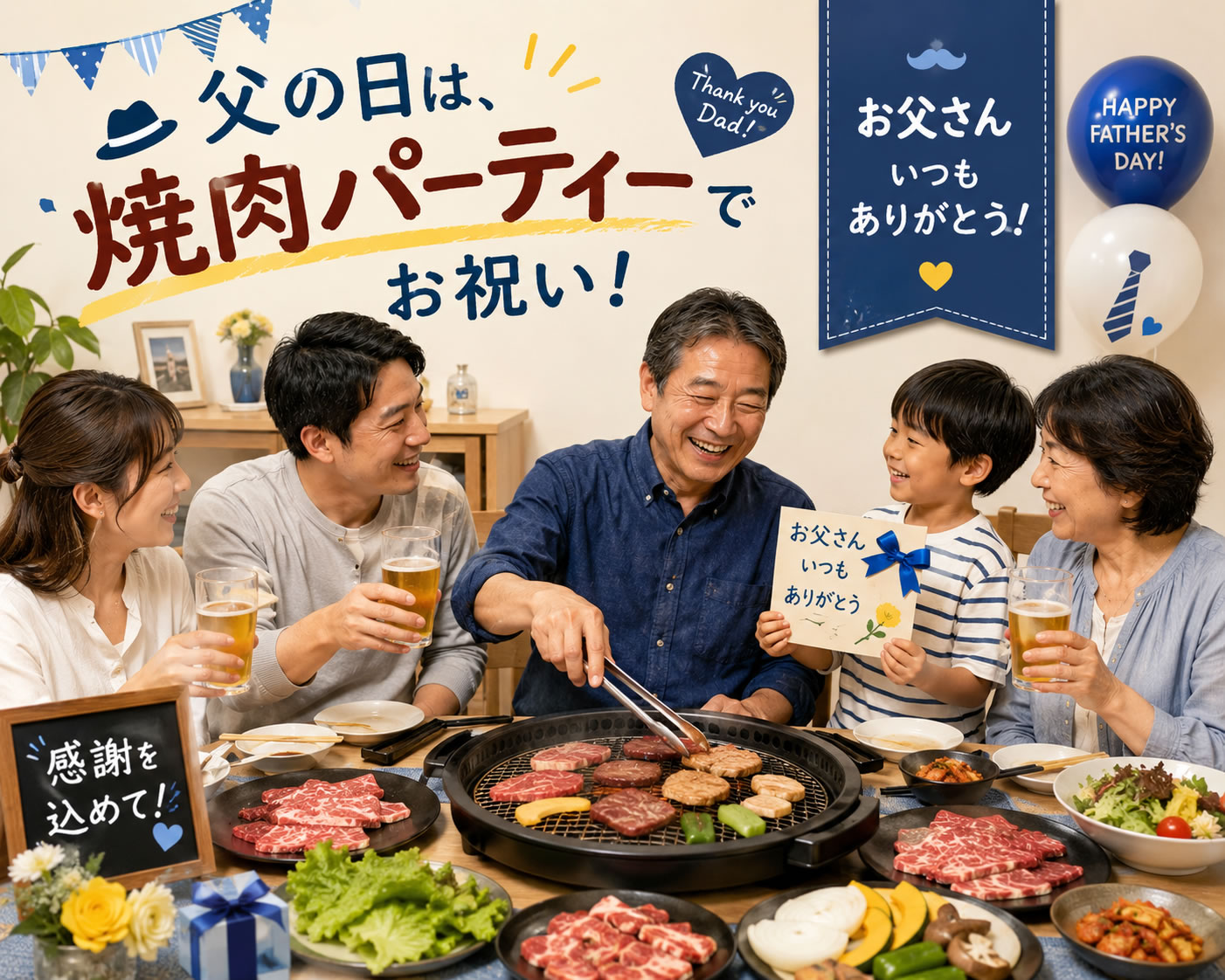 父の日焼肉BBQ特集